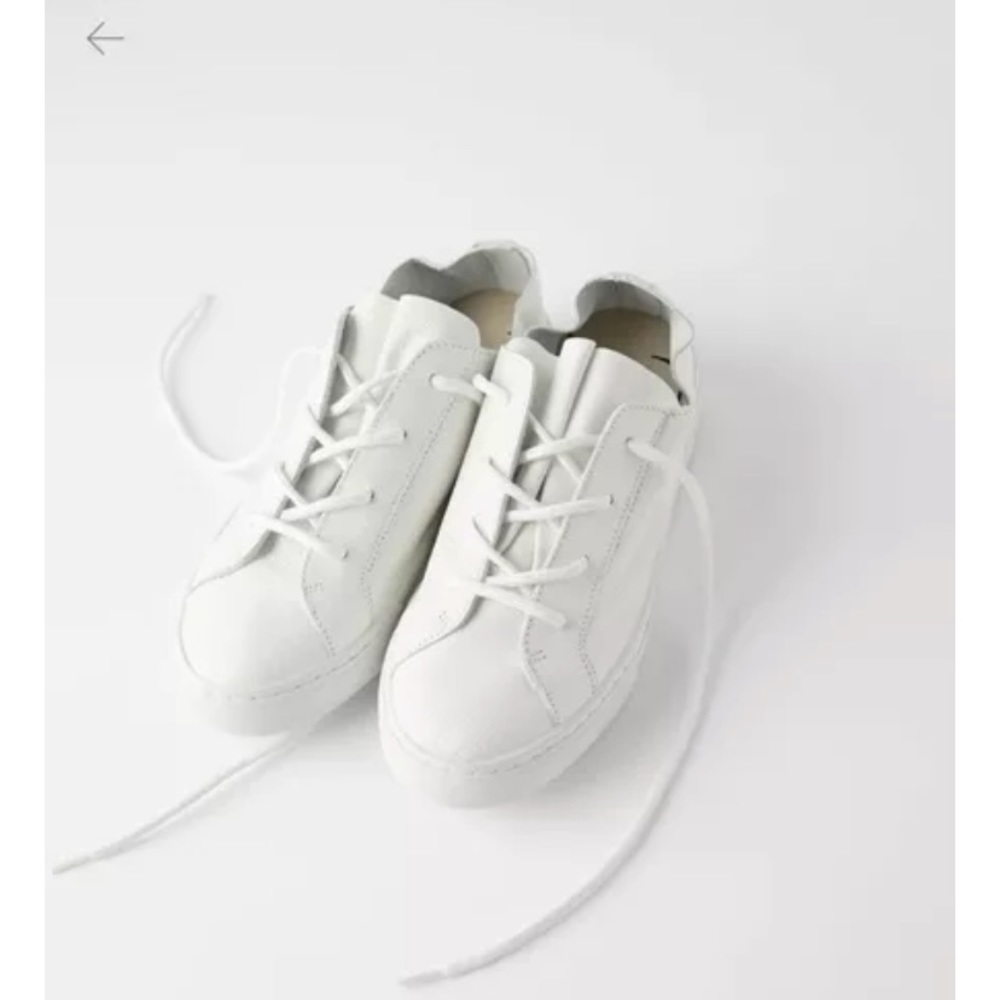 Zara white sneakers